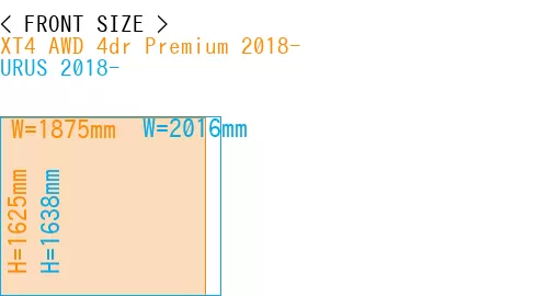 #XT4 AWD 4dr Premium 2018- + URUS 2018-